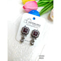 Designer Oxidised Silver Danglers