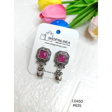 Antique Oxidised Earrings