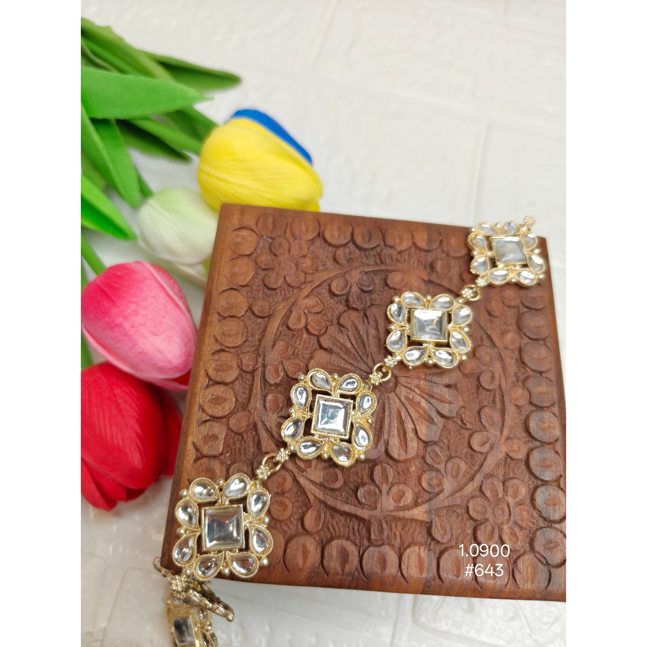 Ethnic Mathapatti Hair Accessory