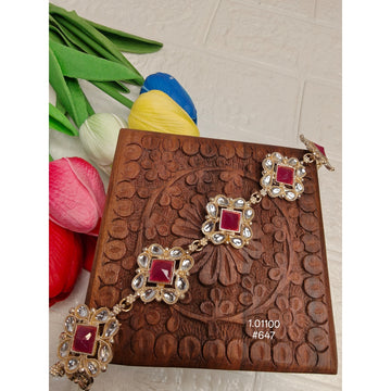 Stylish Gold Plated Bridal Hair Accessories