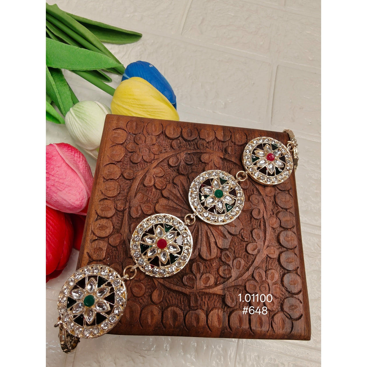 Premium Gold Plated Matha Patti
