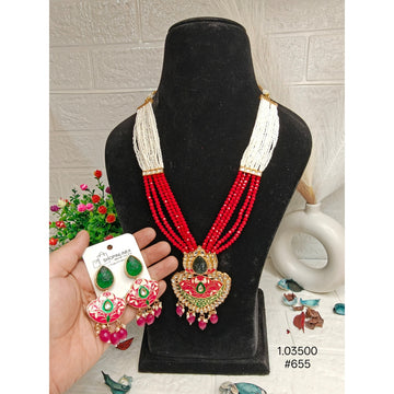Ethnic Multi-Layer Beaded Necklace
