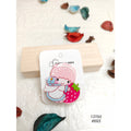 Little Twin Stars Embroidered Hair Clip