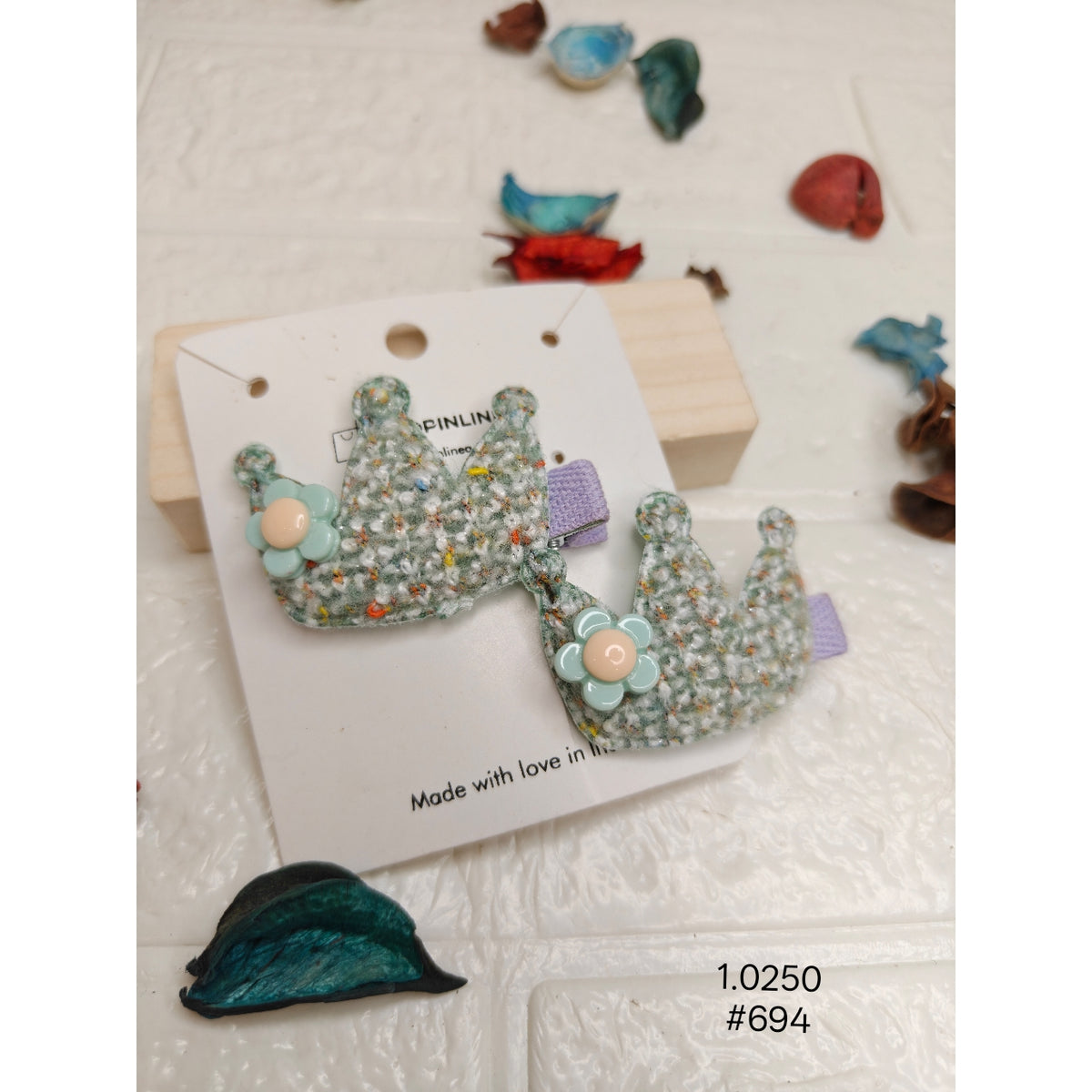 Princess Crown Hair Clips