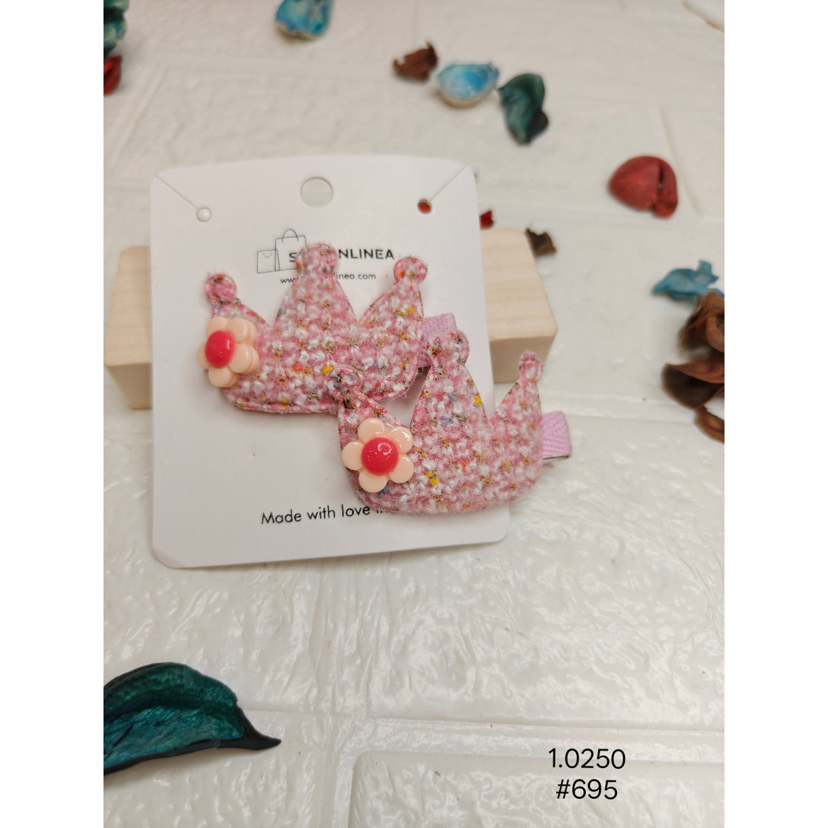Crown Design Hair Clips