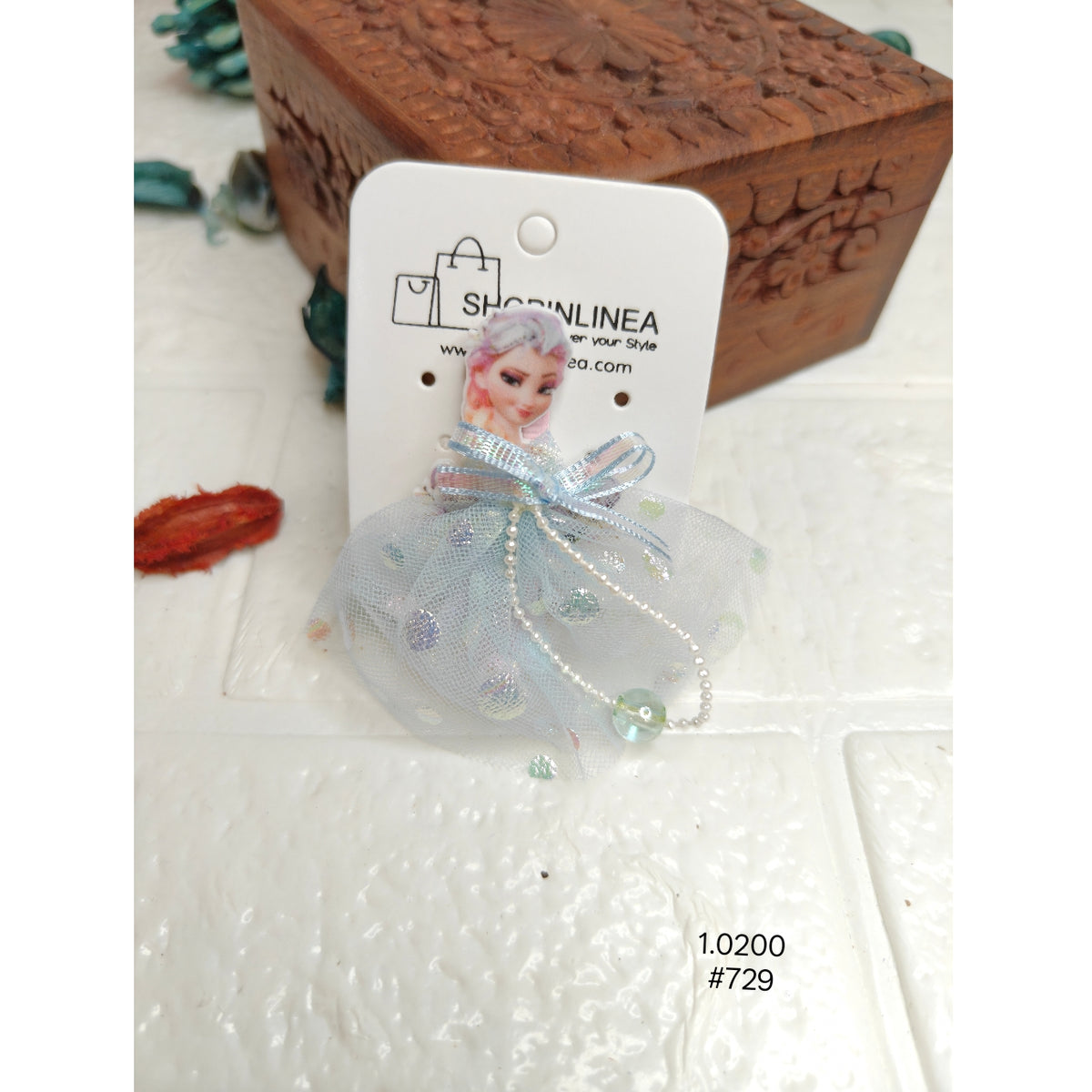 Designer Doll-Shaped Hair Clip