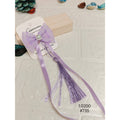Designer Satin Hair Bow Clip