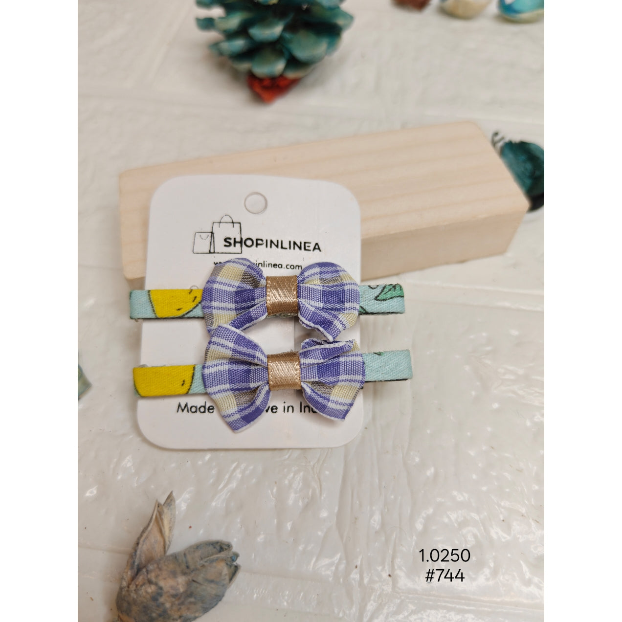  Pearl lock pin hair clip