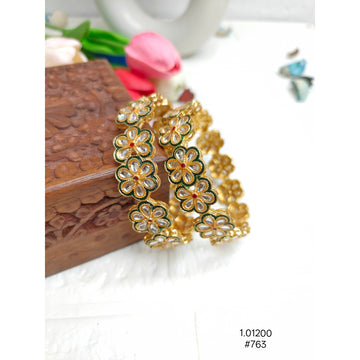 Trendy AD Stone Bangle Set