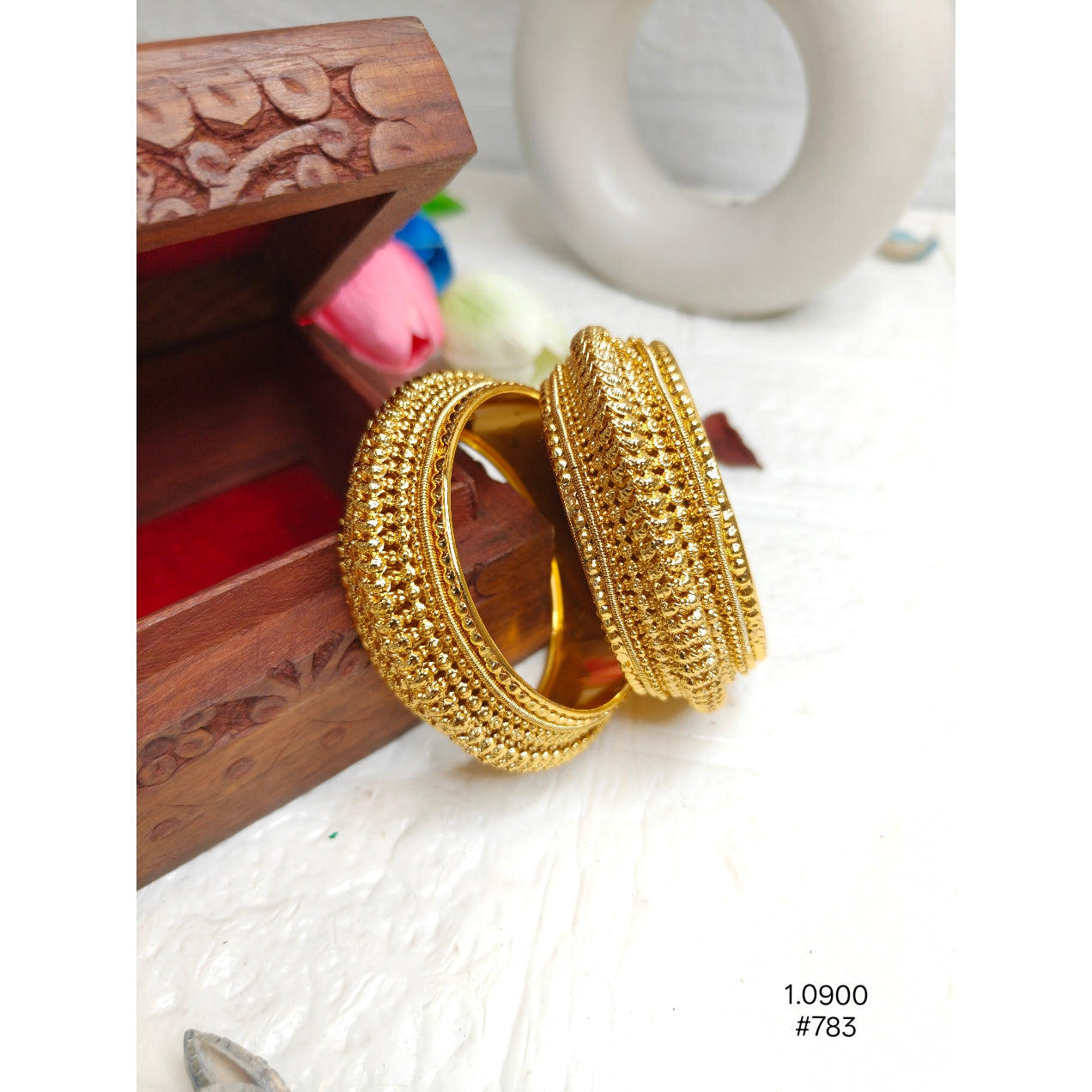 Premium Gold-Plated Kada Bangles