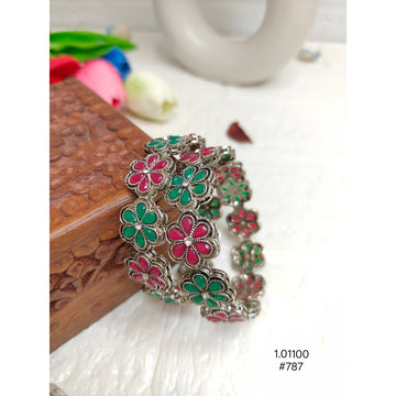 Antique Oxidised Kada