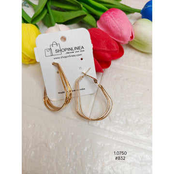 Designer Gold Earrings