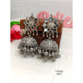 Boho Silver Jhumkas