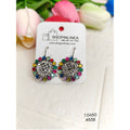 Colorful Silver Earrings