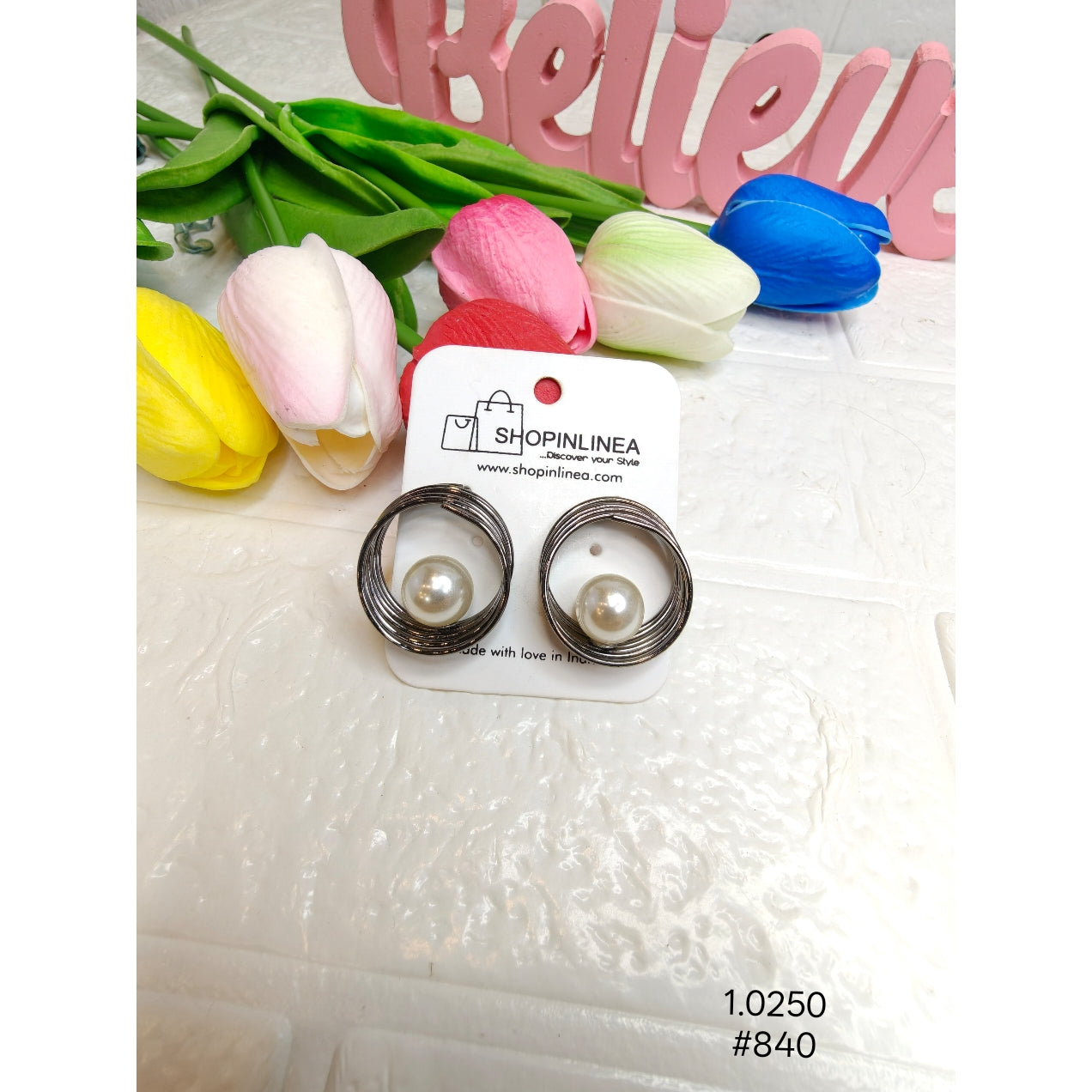 Elegant Pearl Studs