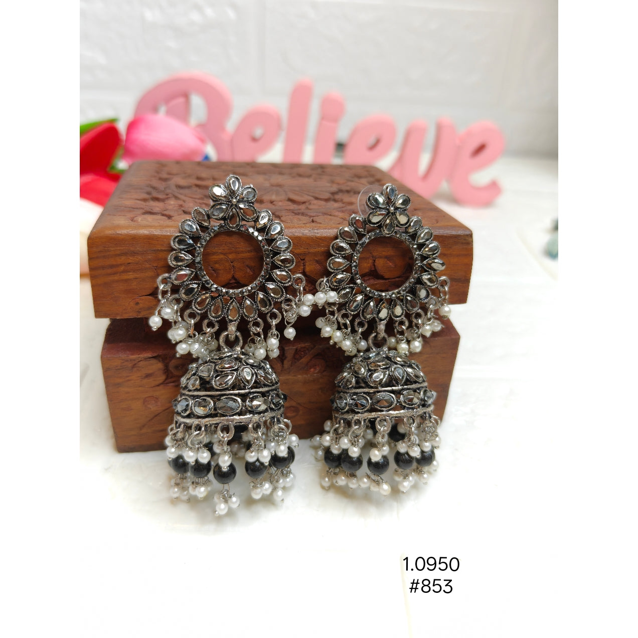 Classic German Silver Earrings