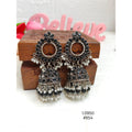 Silver Oxidized Jhumka Earrings