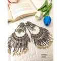 Elegant Oxidized Earrings