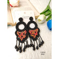 Elegant Black Dangle Earrings