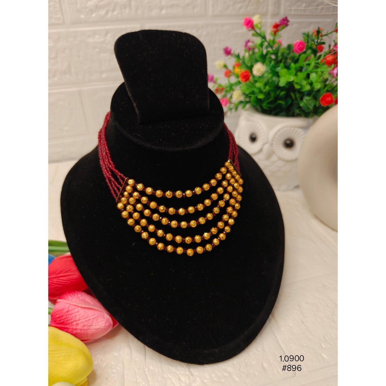 Stylish Layered Gold Necklace