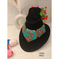 Gold-Plated Mosaic Statement Necklace