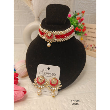 Trendy Choker Necklace Set