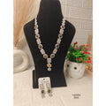 Classic Silver Alloy Necklace Set