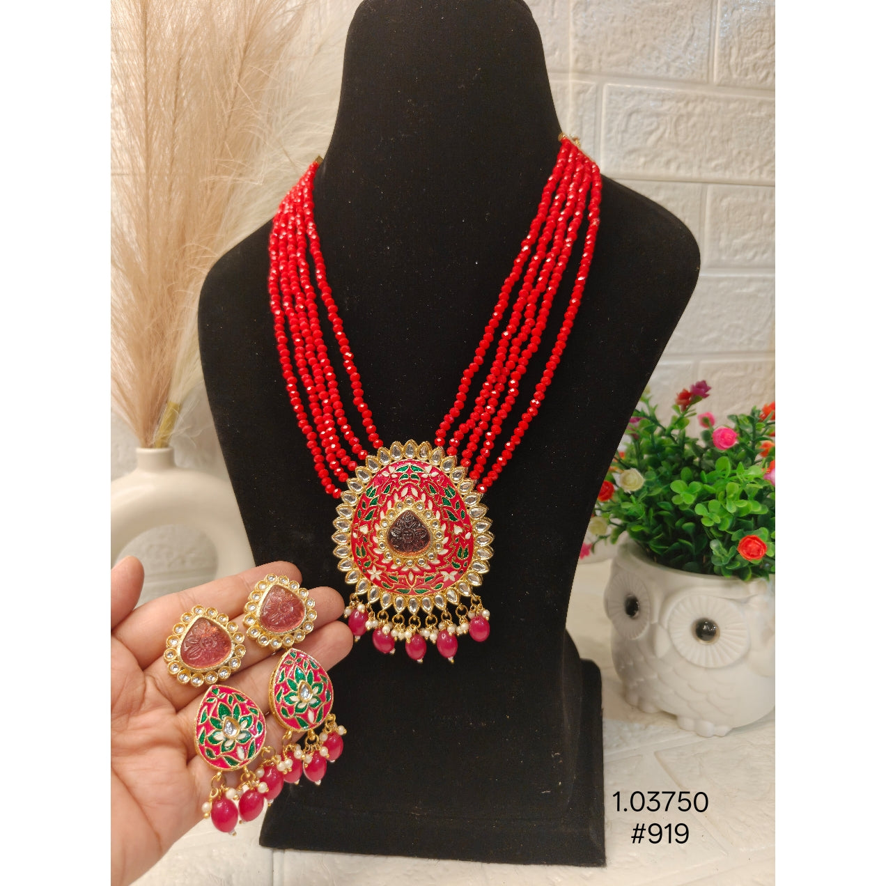 Festive Meenakari Necklace