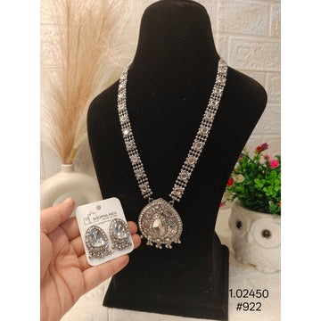 Elegant Oxidized Necklace
