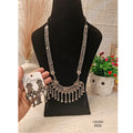 Designer Oxidised Necklace Earrings