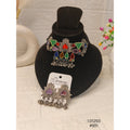 Antique Oxidised Afghani Choker