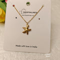 Elegant Gold Starfish Chain