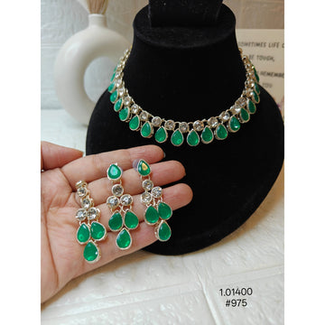 Green Stone  Necklace Set