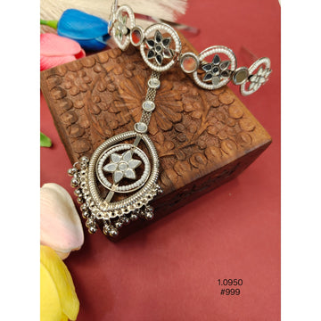 Traditional Mirror Hairband Maang Tikka