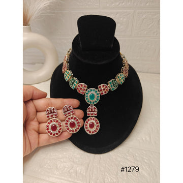 Kundan Meenakari  Necklace Set